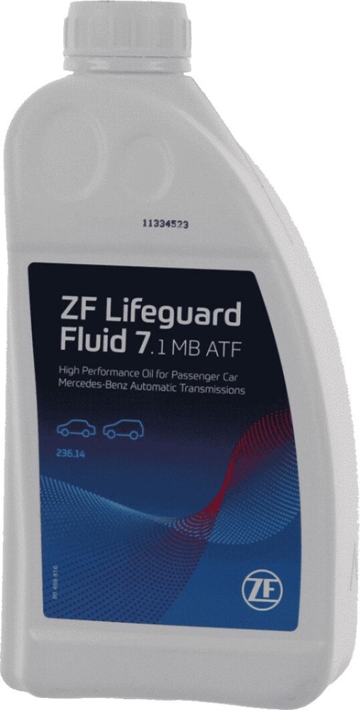 Трансмиссионное масло ZF Lifeguard Fluid 7.1 MB ATF 1L