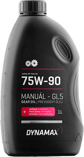 Трансмиссионное масло Dynamax Hypol 75W-90 GL-5 1L