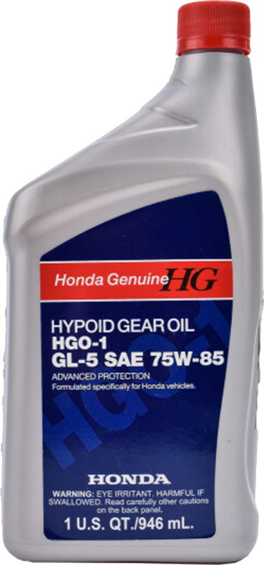 Трансмісійне мастило Honda Hypoid Gear Oil HGO-1 GL-5 75W-85 1L