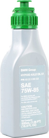 Трансмиссионное масло BMW Hypoid Axle Oil G1 0.5L