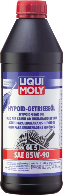 Трансмиссионное масло Liqui Moly Hypoid-Getriebeoil (GL-5) 85W-90