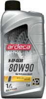 Трансмиссионное масло Ardeca H-EP Gear 80W-90 1L