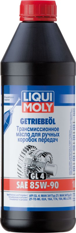 Трансмиссионное масло Liqui Moly Getriebeoil (GL-4) 85W-90