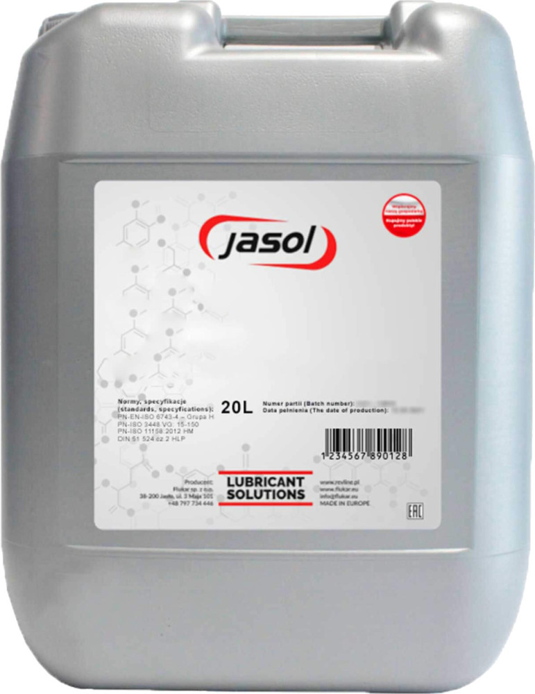 Трансмиссионное масло Jasol Gear OIL GL-5 85W-90