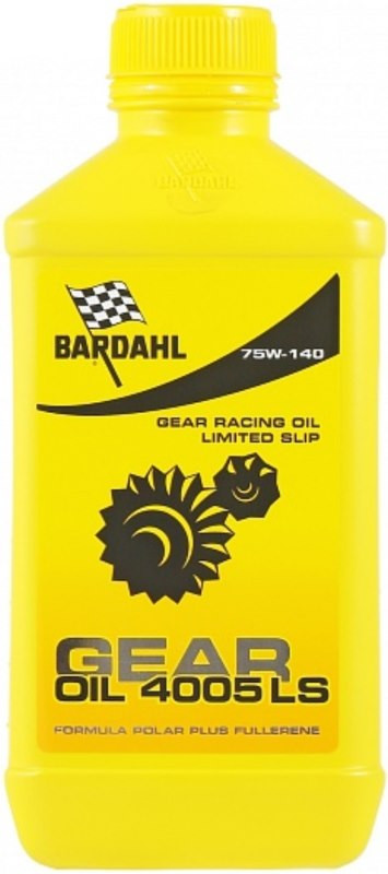 Трансмиссионное масло Bardahl Gear Oil 4005 LS 75W-140 1L