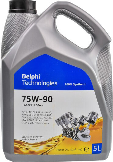 Трансмиссионное масло Delphi Gear Oil 75W-90