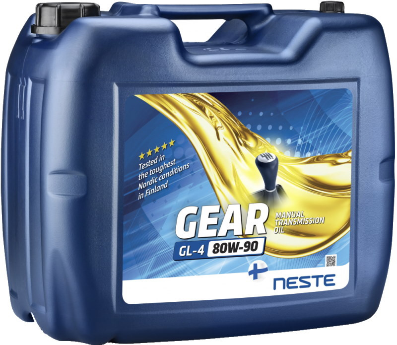 Трансмиссионное масло Neste Gear 80W-90 GL-4