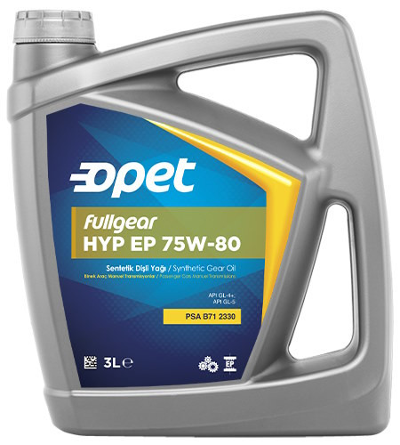 Трансмісійне мастило Opet Fullgear HYP EP 75W-80