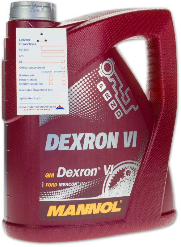 Трансмісійне мастило Mannol Dexron VI