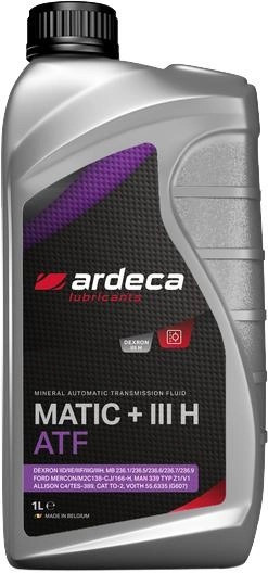 Трансмиссионное масло Ardeca ATF Matic Plus IIIH 1L