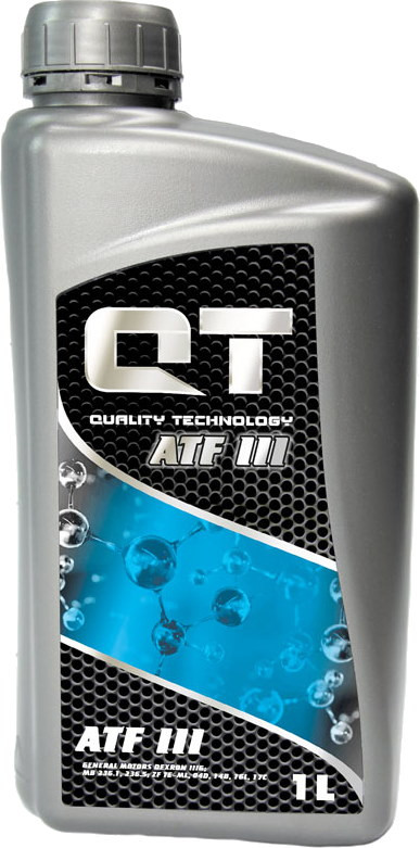 Трансмиссионное масло QT-Oil ATF III 1L