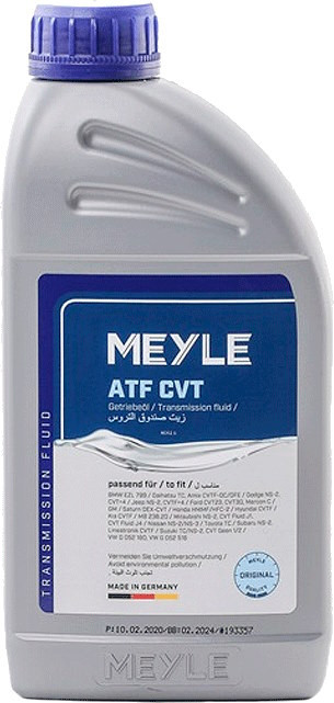 Трансмиссионное масло Meyle ATF CVT 1L