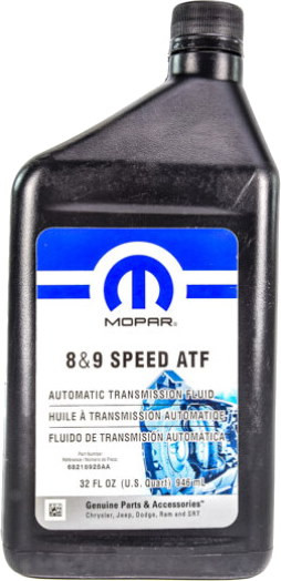 Трансмиссионное масло Mopar ATF 8 & 9 Speed 1L