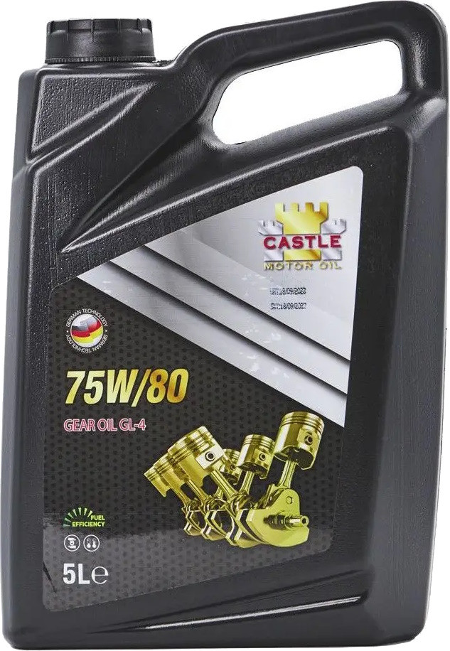 Трансмиссионное масло Castle 75W-80 GL-4 5L