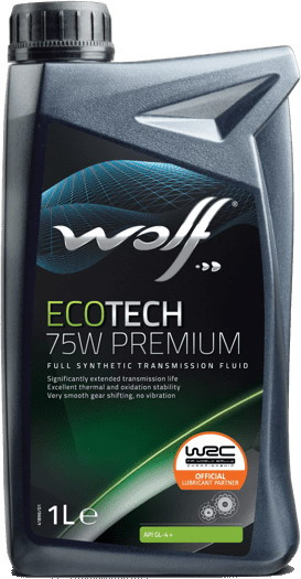 Трансмиссионное масло WOLF Ecotech 75W Premium