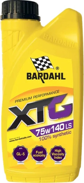 Трансмиссионное масло Bardahl XTG 75W-140 LS 1L