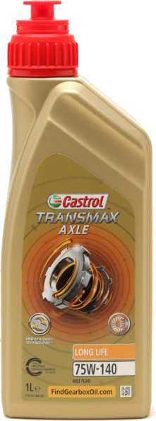Трансмиссионное масло Castrol Transmax Axle Long Life 75W-140 1L