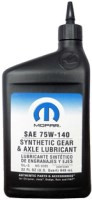 Трансмиссионное масло Mopar Synthetic Gear & Axle Lubricant 75W-140 1L