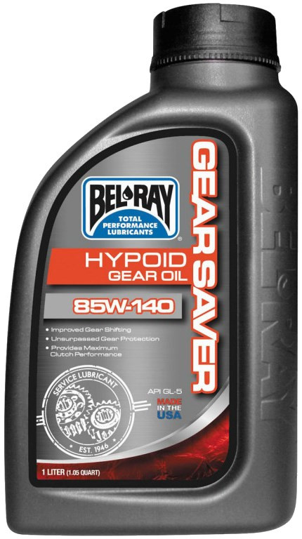 Трансмиссионное масло Bel-Ray Gear Saver Hypoid 85W-140 1L