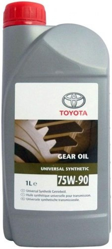 Трансмиссионное масло Toyota Gear Oil Universal Synthetic 75W-90 1L