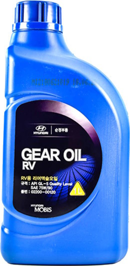 Трансмиссионное масло Hyundai Gear Oil RV 75W-90 GL-5 1L