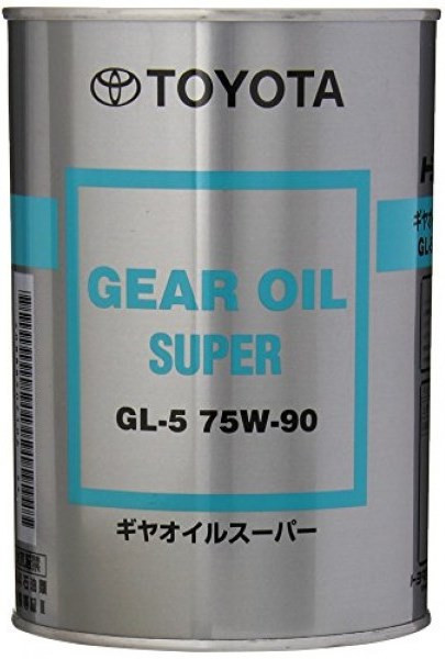 Трансмиссионное масло Toyota Gear Oil Super 75W-90 GL-5 1L