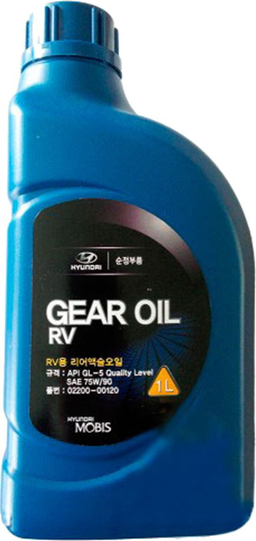 Трансмиссионное масло Mobis Gear Oil RV 75W-90 1L