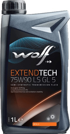 Трансмиссионное масло WOLF Extendtech 75W-90 LS GL5