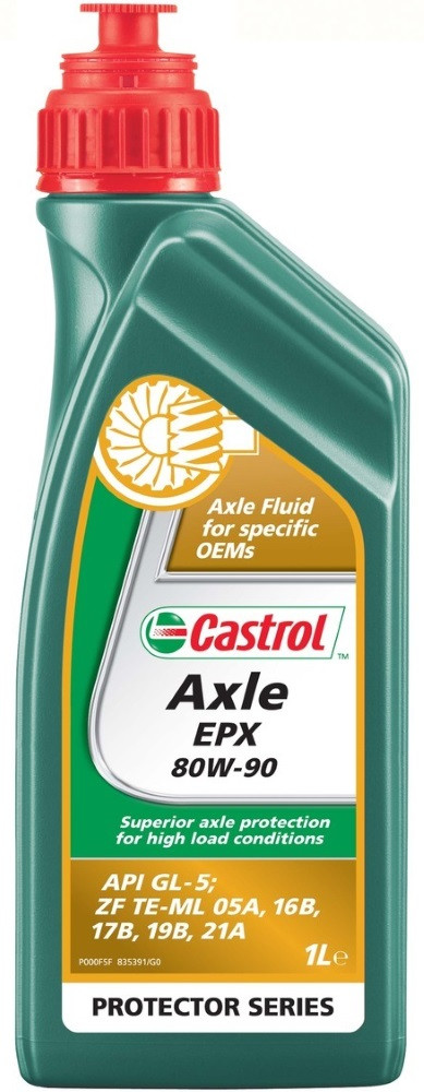 Трансмиссионное масло Castrol Axle EPX 80W-90