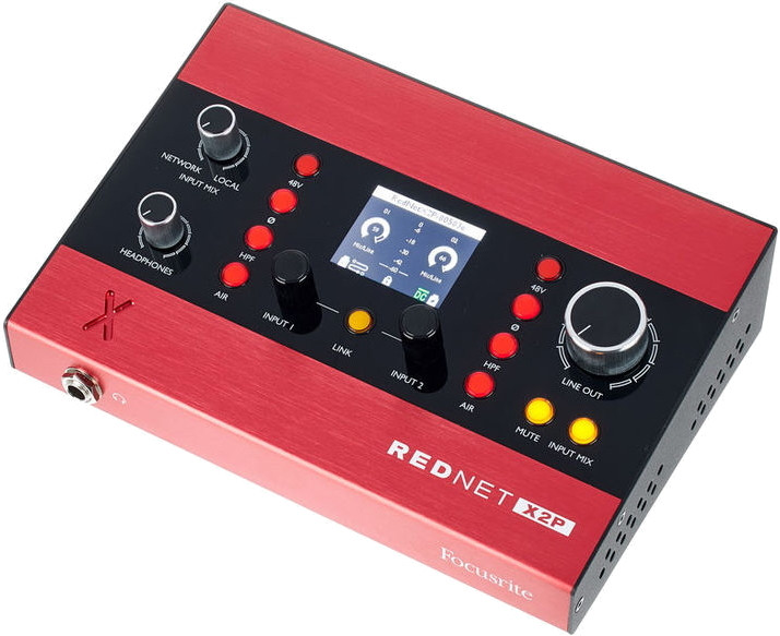 ЦАП з підсилювачем Focusrite RedNet X2P