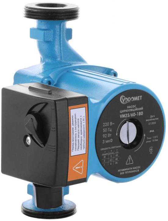 Циркуляційний насос VODOMET VM25/60-180 6 м 1 1/2 180 мм