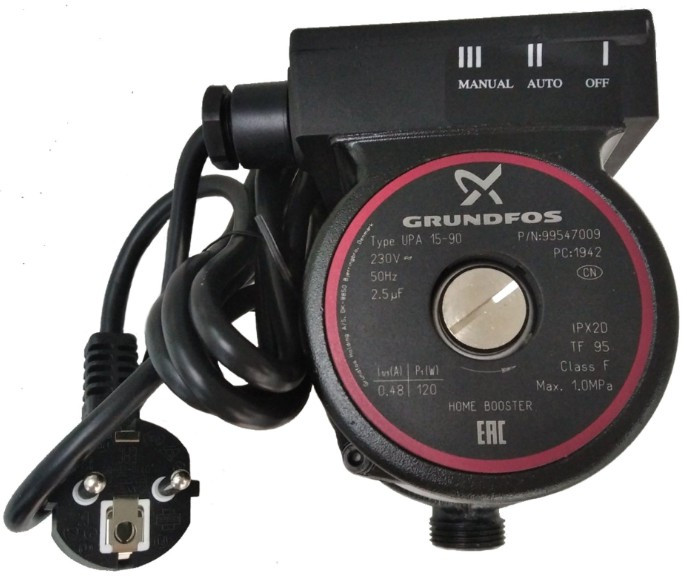 Циркуляционный насос Grundfos UPA 15-90 8 м 3/4