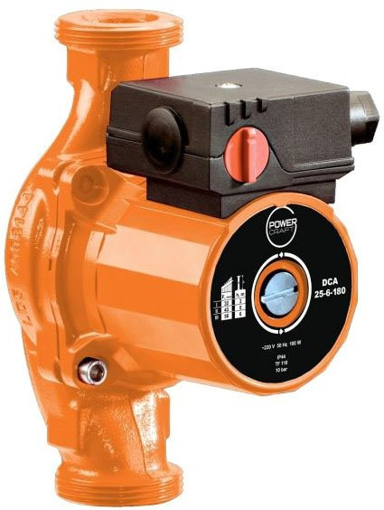 Циркуляционный насос PowerCraft DCA 25-6-130 6 м 130 мм