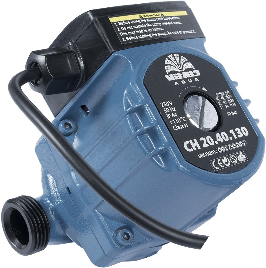 Циркуляционный насос Vitals Aqua CH 20-40-130 4 м 1 1/4 130 мм