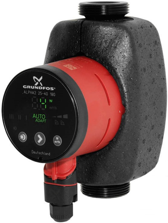 Циркуляционный насос Grundfos ALPHA2 25-40-180 4 м 1 1/2 180 мм