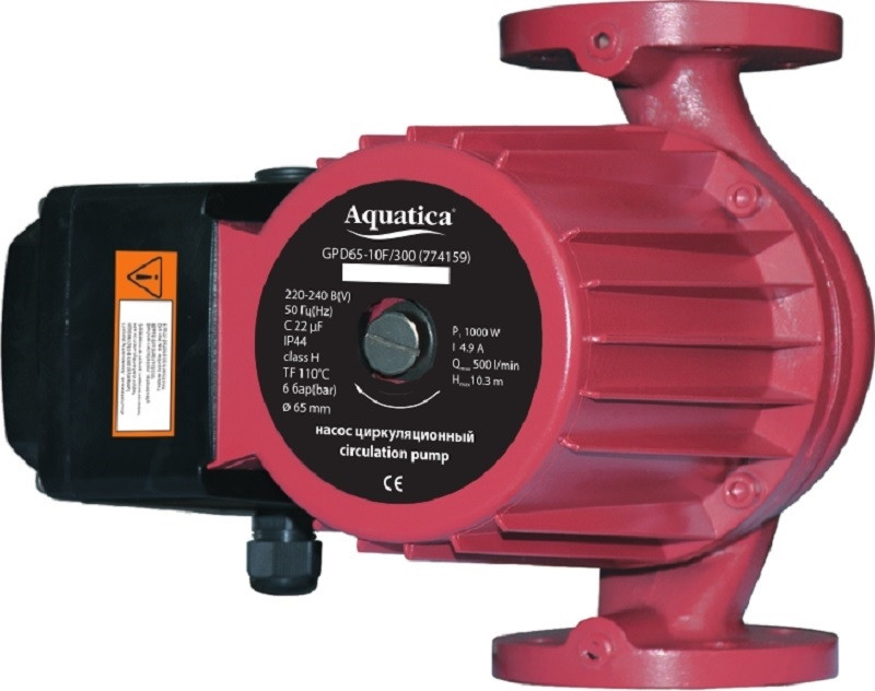 Циркуляционный насос Aquatica 774159 10.3 м DN 65 300 мм