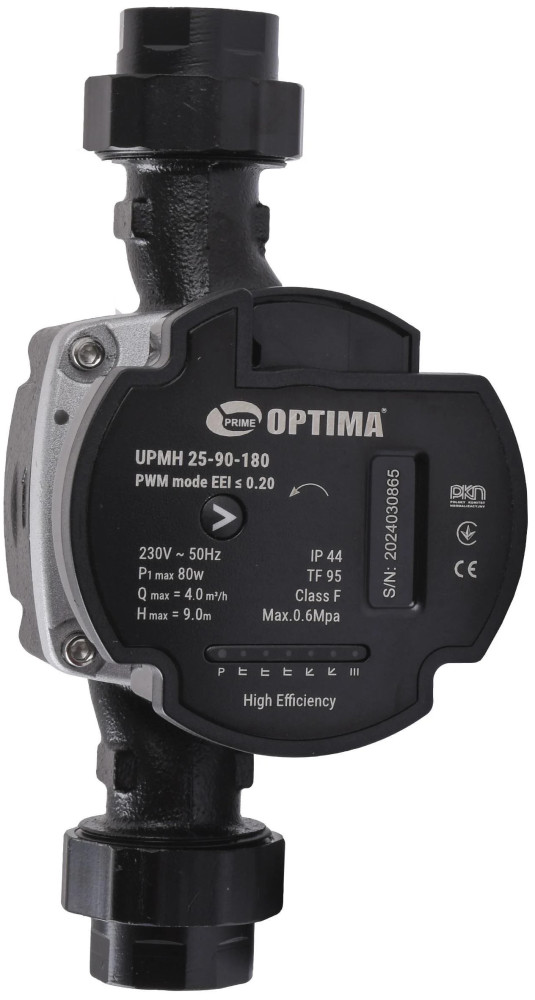 Циркуляционный насос Optima Prime UPMH 25-90 Auto 180 9 м 1 1/2 мм
