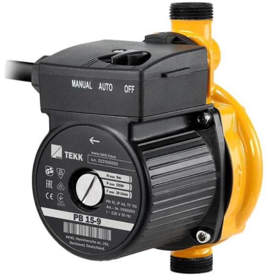 Циркуляційний насос Tekk Haus PB 15-9 9 м 3/4 180 мм