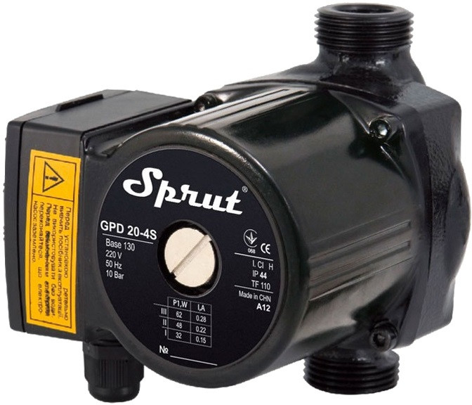 Циркуляційний насос Sprut GPD 20-4S-130 4.9 м 1 130 мм