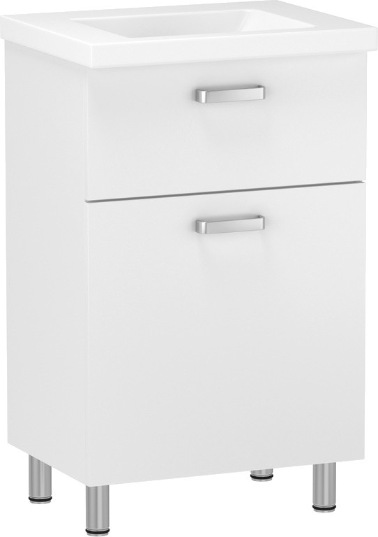 Тумба под умывальник Rozzy Jenori Flora 60 RJFU039-0160WHSET