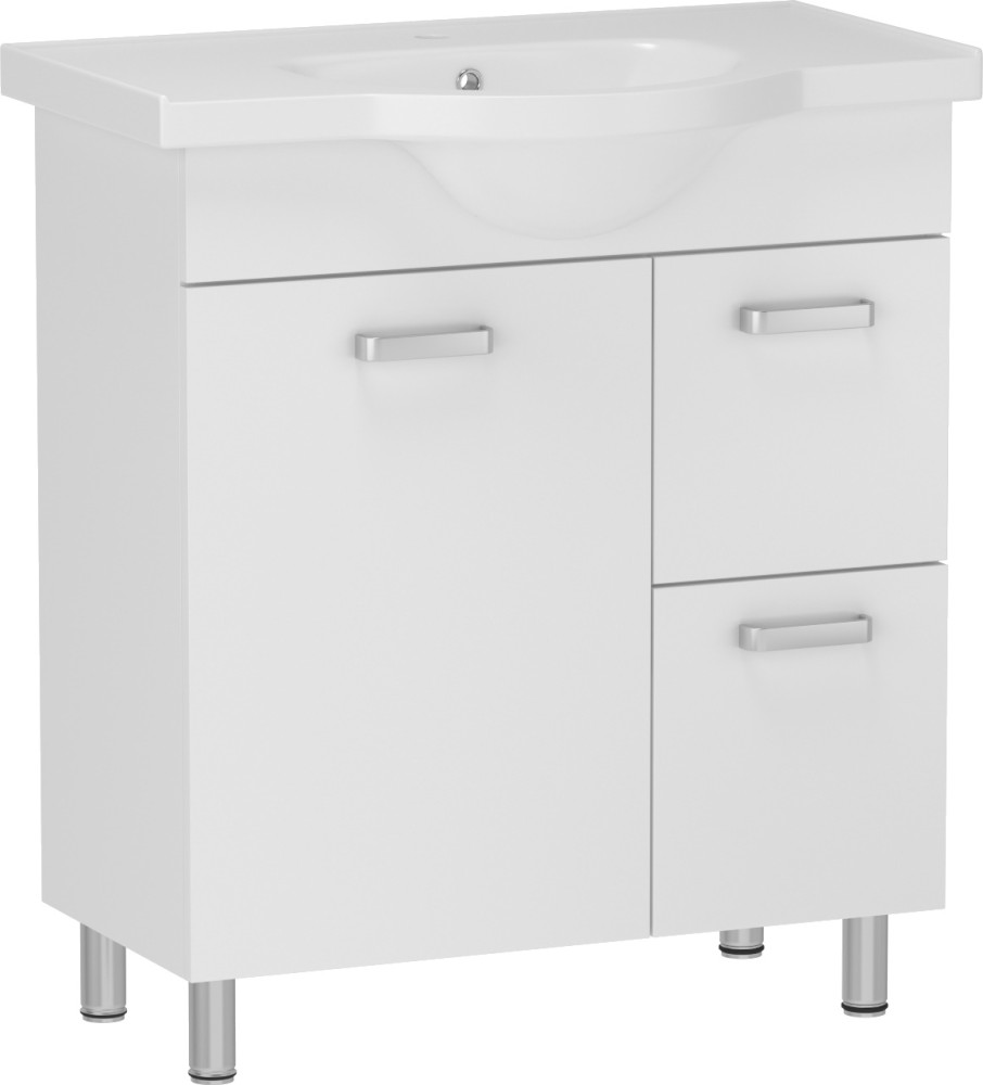 Тумба под умывальник Rozzy Jenori Lily-L 65 RJFU046-0165WHSET