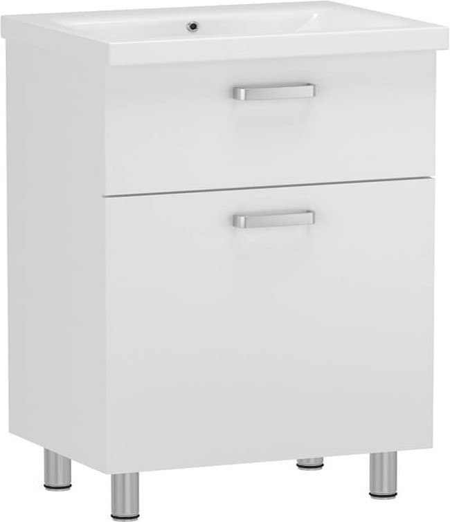 Тумба под умывальник Rozzy Jenori Flora-B 80 RJFU039-0180WHSET