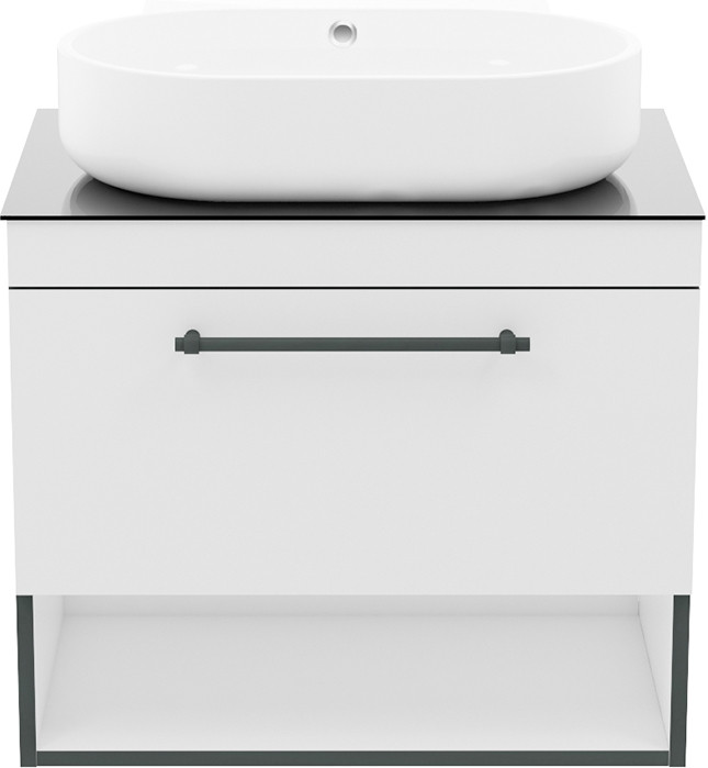 Тумба під умивальник Imprese Black Edge 70 f32117W