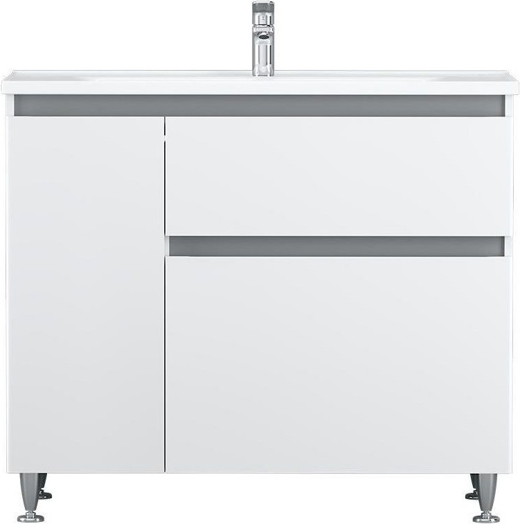 Тумба под умывальник AM-PM X-Joy 100 L M85-FSL10026-WC10026WG38