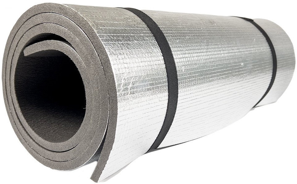 Туристический коврик Poputchik ALU 10x1800x600