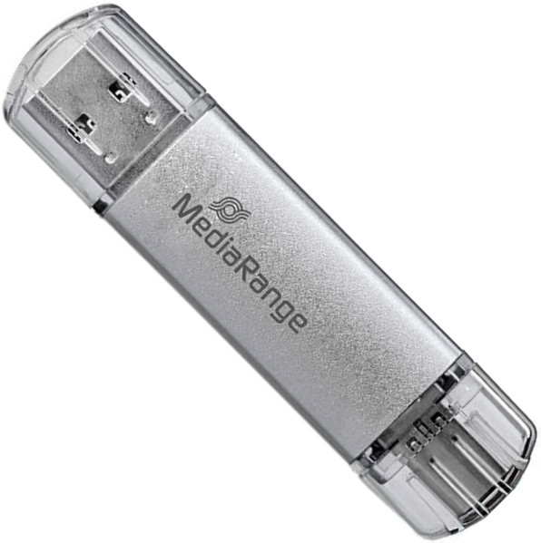 USB-флешка MediaRange USB 3.0 Combo Flash Drive, with Type-C 32Gb (MR936)