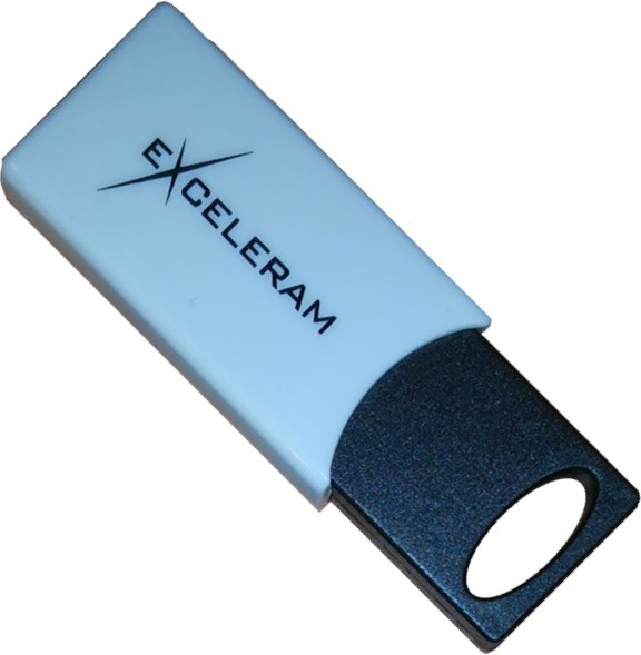 USB-флешка Exceleram H2 Series USB 2.0 64Gb (EXU2H2W64)