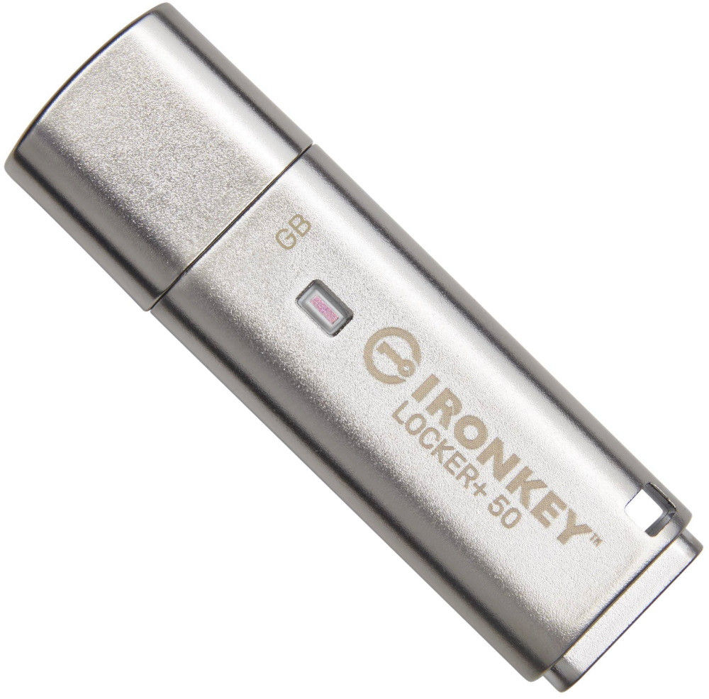 USB-флешка Kingston IronKey Locker 50 128Gb (IKLP50/128GB)