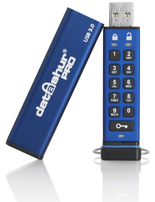 USB-флешка iStorage datAshur Pro 64Gb (IS-FL-DA3-256-64)