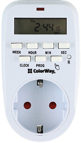 Умная розетка ColorWay CW-STE01-7D